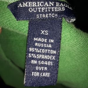 American eagle half shoulder tank top